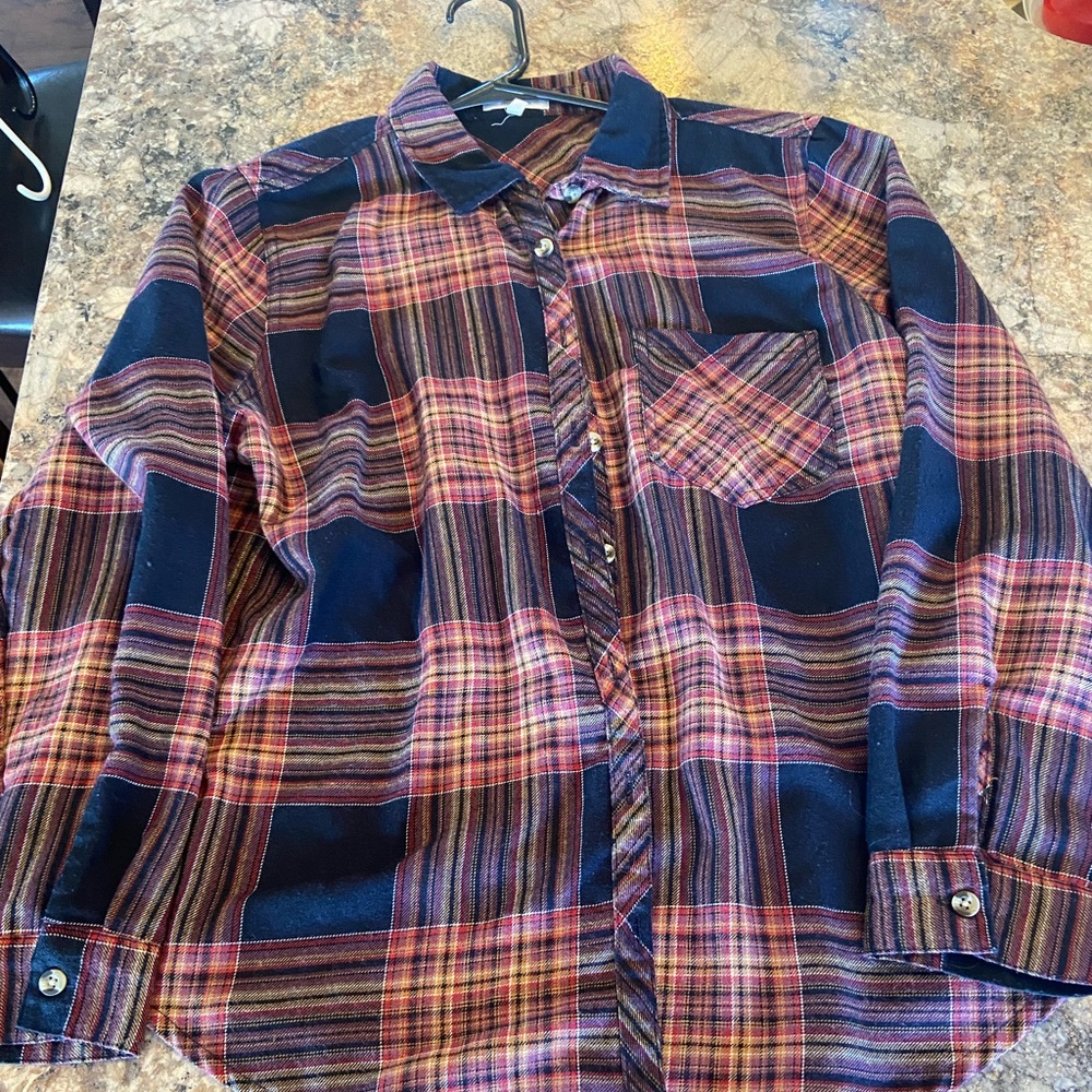 Maurices flannel EUC